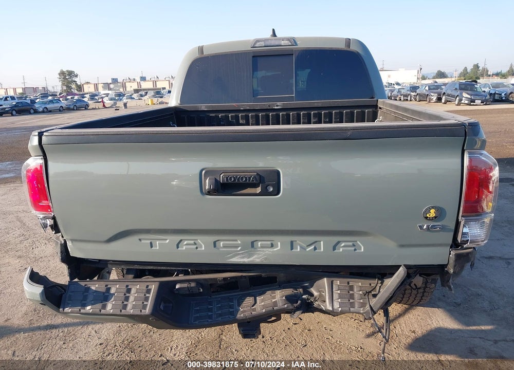 2022 TOYOTA TACOMA TRD OFF ROAD VIN: 3TMCZ5ANXNM516185