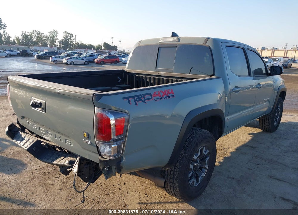 2022 TOYOTA TACOMA TRD OFF ROAD VIN: 3TMCZ5ANXNM516185