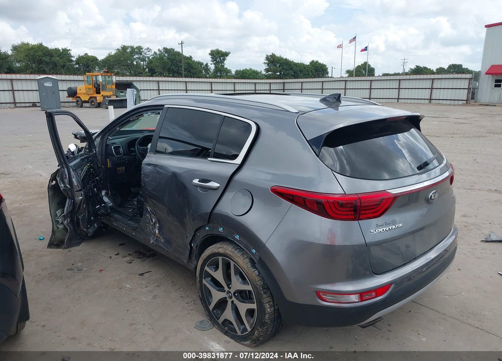 2017 KIA SPORTAGE SX TURBO VIN: KNDPR3A60H7052904