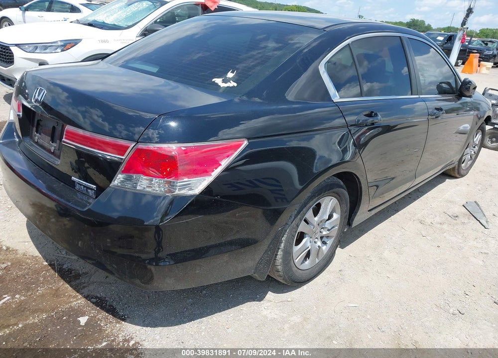 2012 HONDA ACCORD 2.4 SE VIN: 1HGCP2F65CA053180