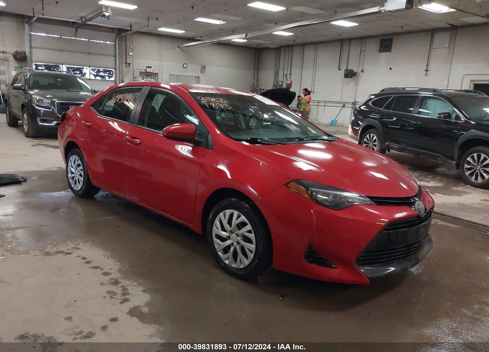 2018 TOYOTA COROLLA LE VIN: 2T1BURHE6JC076430