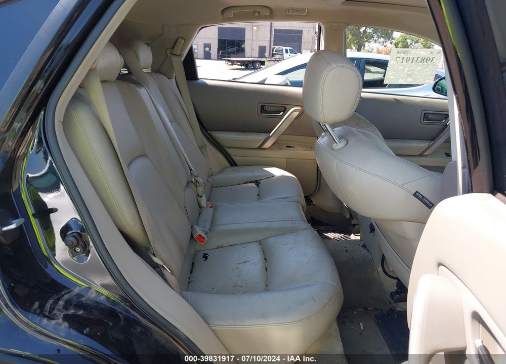 2005 INFINITI FX35 VIN: JNRAS08U35X110304