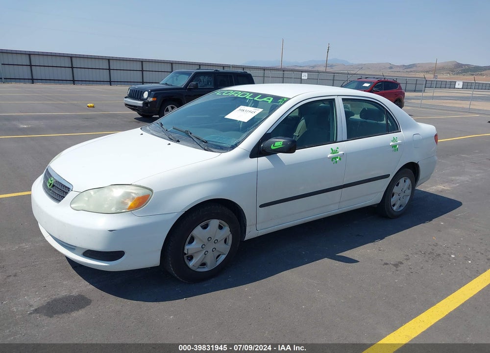 2007 TOYOTA COROLLA CE VIN: JTDBR32E070131934