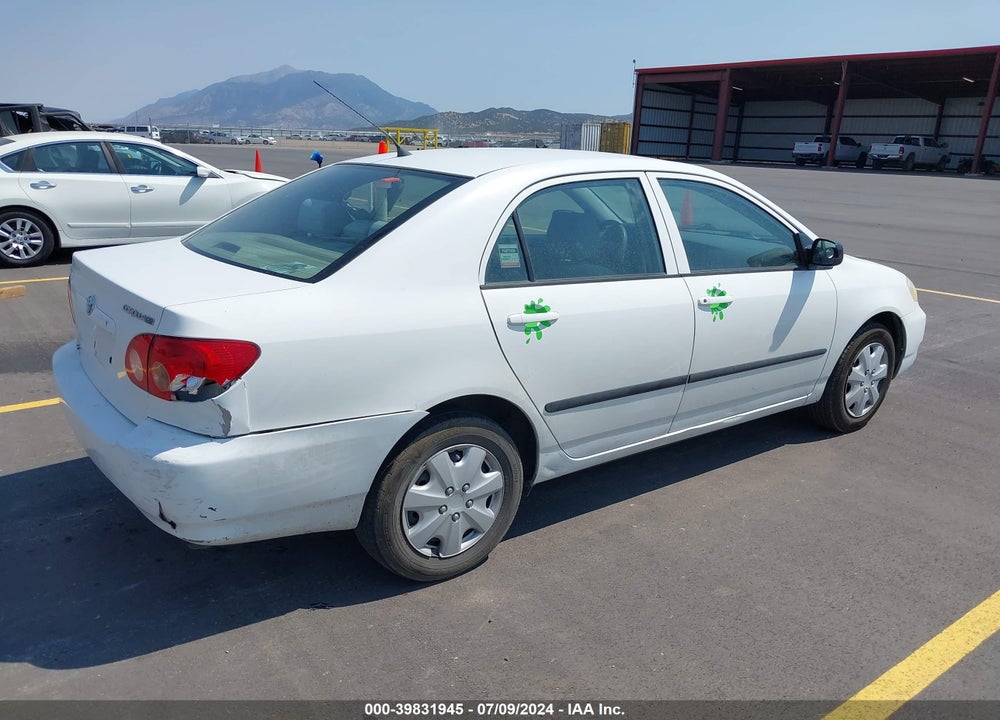 2007 TOYOTA COROLLA CE VIN: JTDBR32E070131934