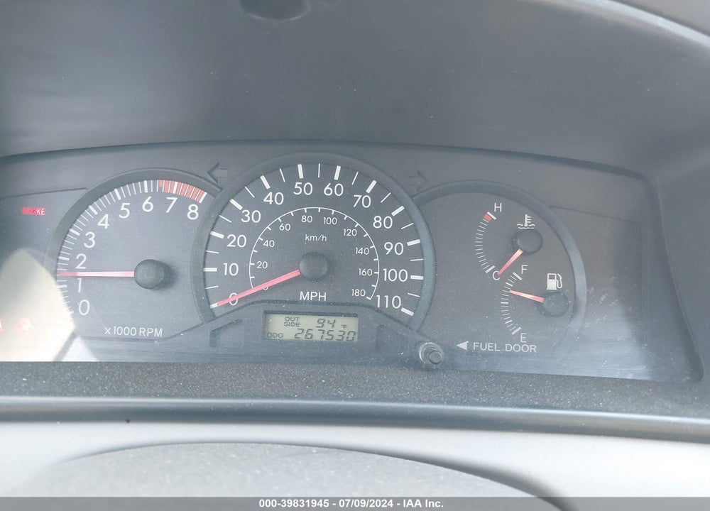 2007 TOYOTA COROLLA CE VIN: JTDBR32E070131934