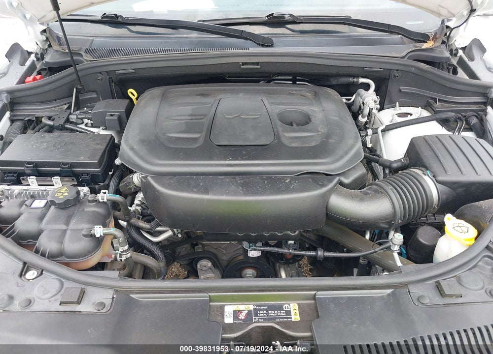 2021 DODGE DURANGO GT RWD VIN: 1C4RDHDG8MC640706