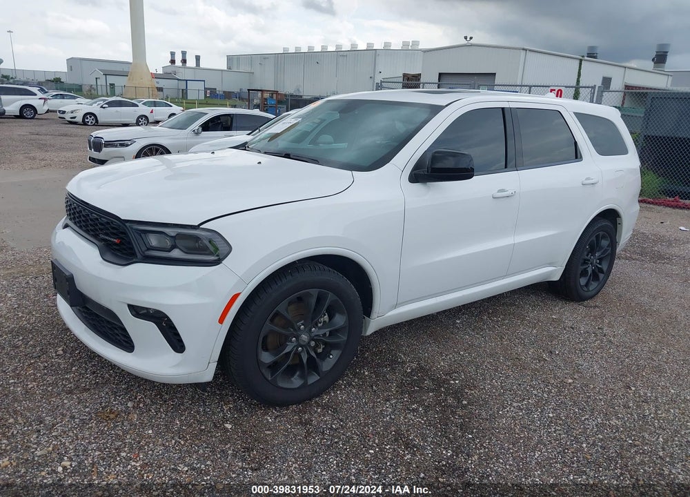 2021 DODGE DURANGO GT RWD VIN: 1C4RDHDG8MC640706