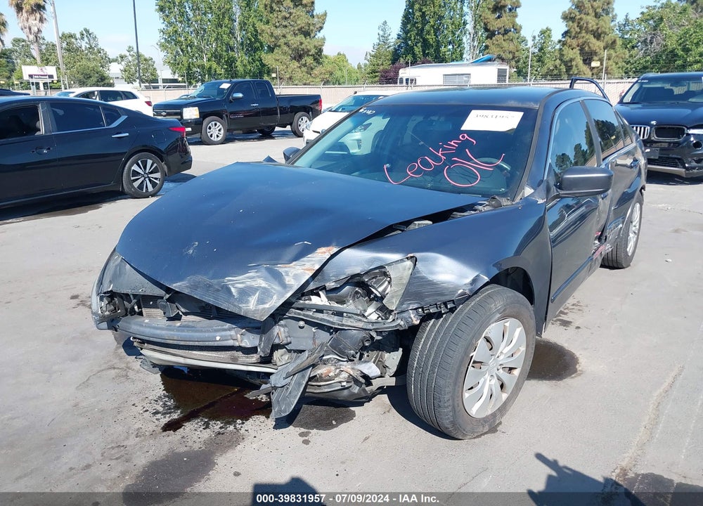 2007 HONDA ACCORD 2.4 LX VIN: 1HGCM56407A226487