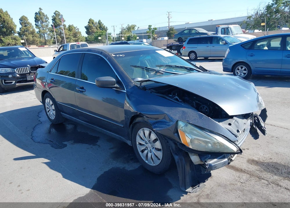 2007 HONDA ACCORD 2.4 LX VIN: 1HGCM56407A226487