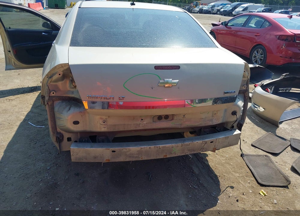 2008 CHEVROLET IMPALA LT VIN: 2G1WT58K081239920
