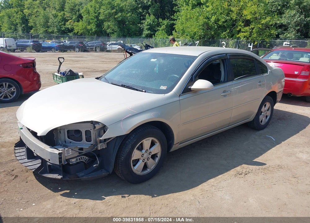 2008 CHEVROLET IMPALA LT VIN: 2G1WT58K081239920