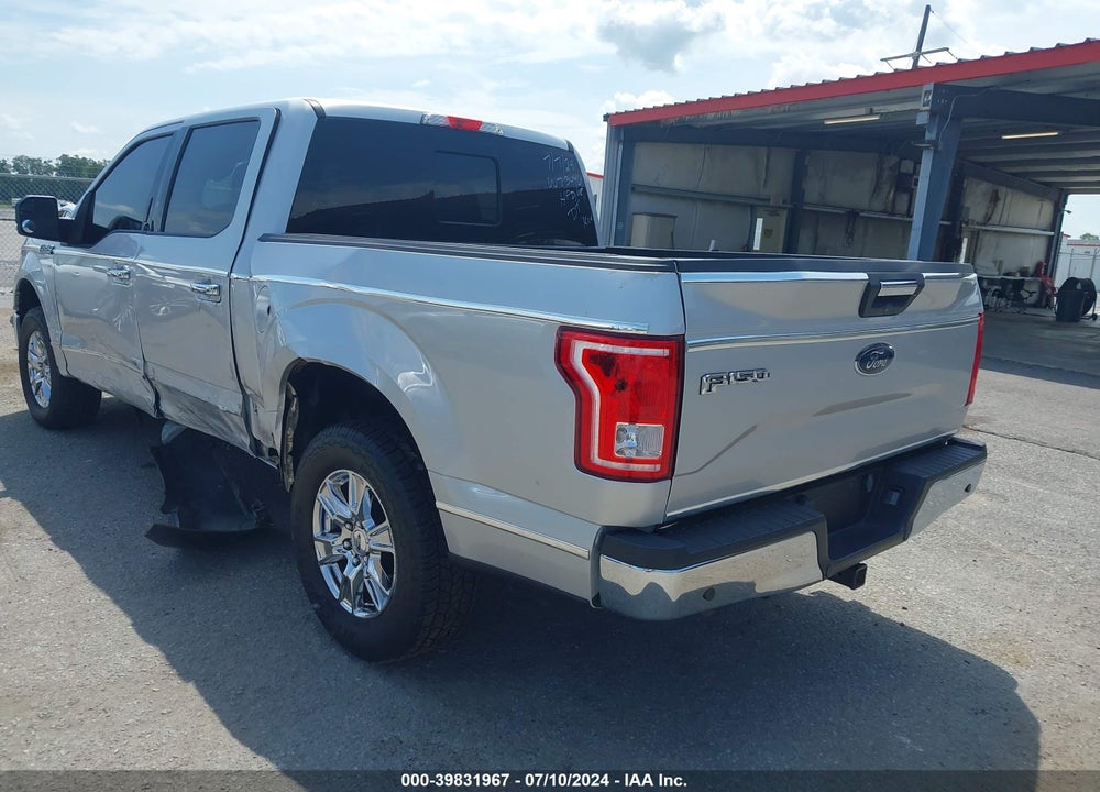 2016 FORD F-150 XLT VIN: 1FTEW1CF9GKD99290