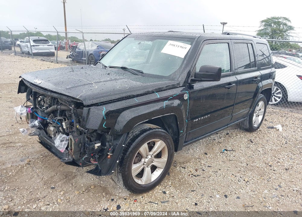 2013 JEEP PATRIOT LATITUDE VIN: 1C4NJRFB6DD158129