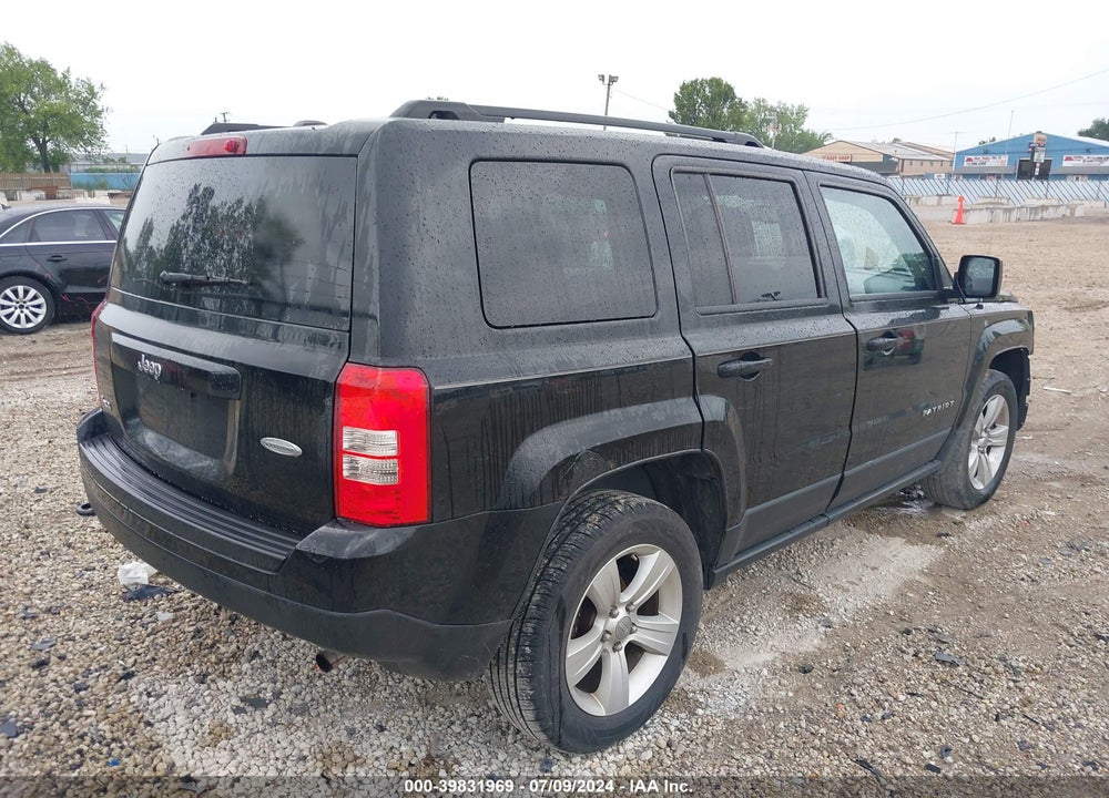 2013 JEEP PATRIOT LATITUDE VIN: 1C4NJRFB6DD158129