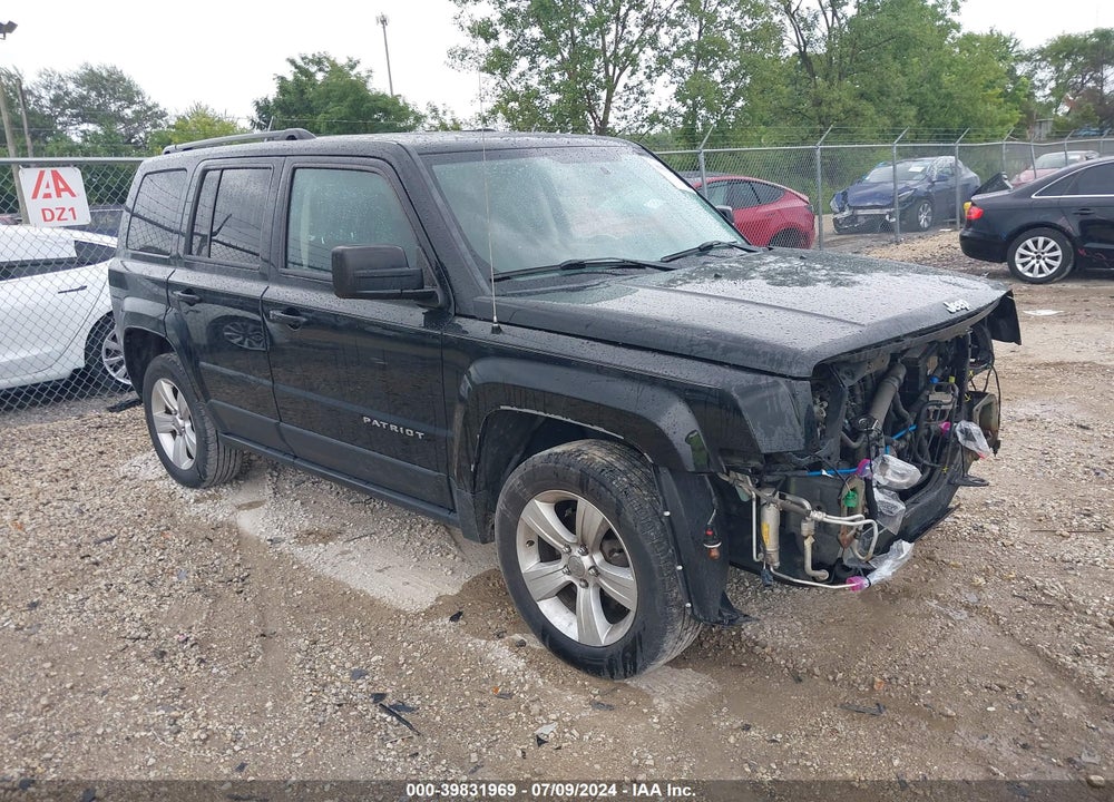 2013 JEEP PATRIOT LATITUDE VIN: 1C4NJRFB6DD158129