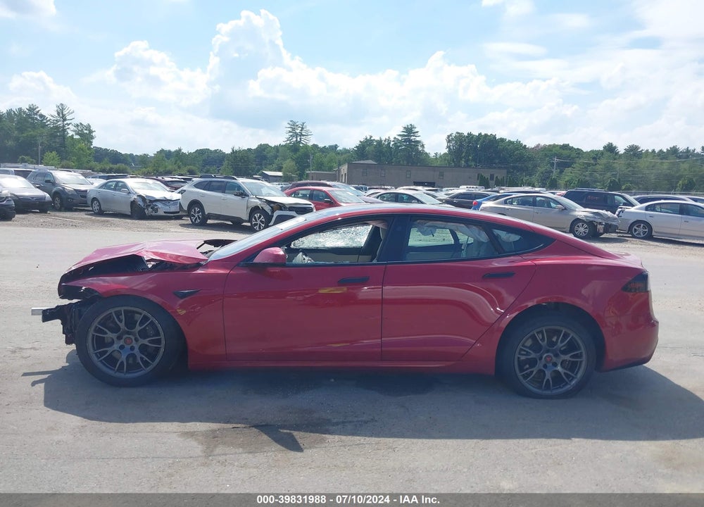 2022 TESLA MODEL S DUAL MOTOR ALL-WHEEL DRIVE VIN: 5YJSA1E51NF486195