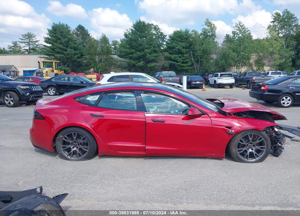 2022 TESLA MODEL S DUAL MOTOR ALL-WHEEL DRIVE VIN: 5YJSA1E51NF486195