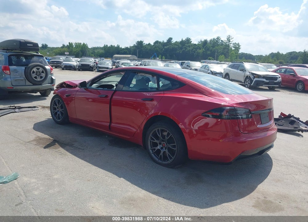 2022 TESLA MODEL S DUAL MOTOR ALL-WHEEL DRIVE VIN: 5YJSA1E51NF486195