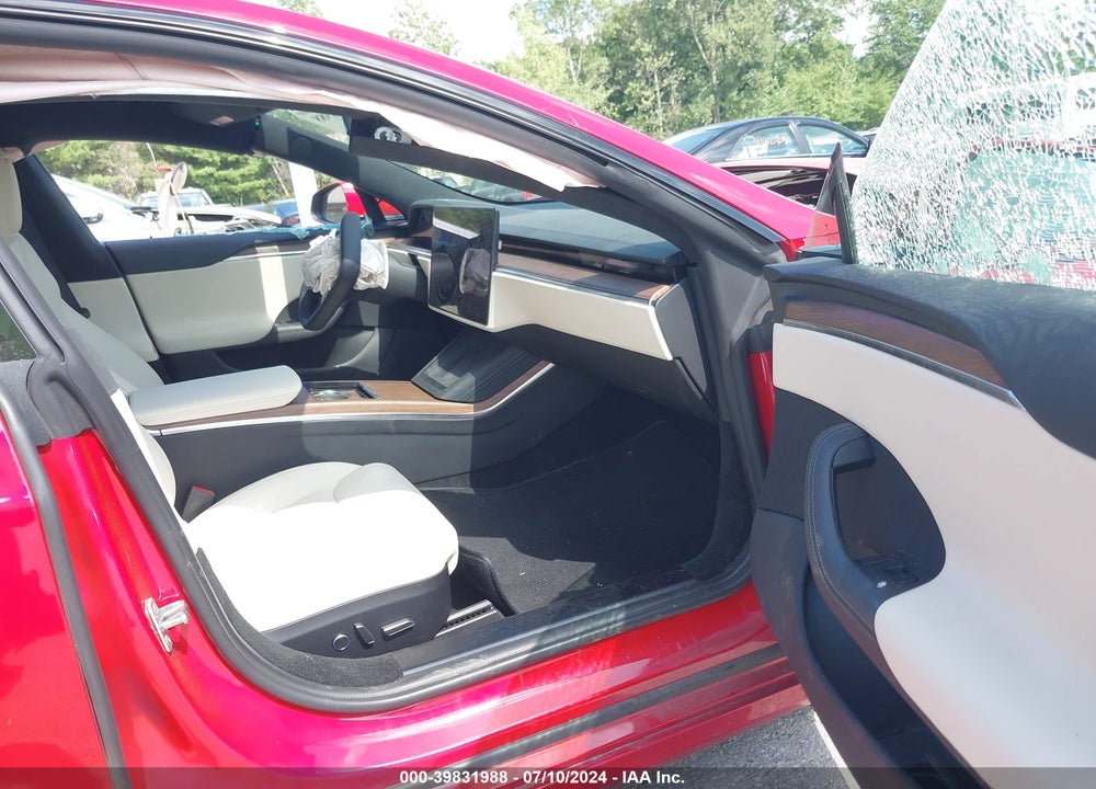 2022 TESLA MODEL S DUAL MOTOR ALL-WHEEL DRIVE VIN: 5YJSA1E51NF486195