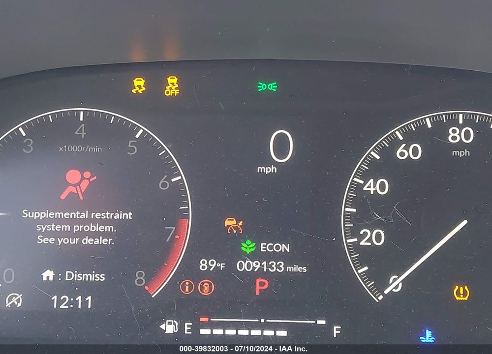 2024 HONDA CIVIC SPORT VIN: 19XFL2H87RE010889