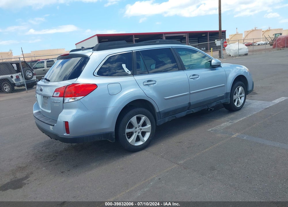 2013 SUBARU OUTBACK 2.5I LIMITED VIN: 4S4BRBKC1D3239347