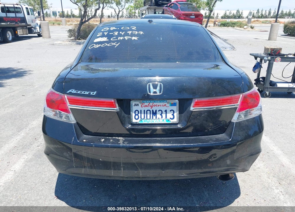 2012 HONDA ACCORD 2.4 EX-L VIN: 1HGCP2F8XCA037588