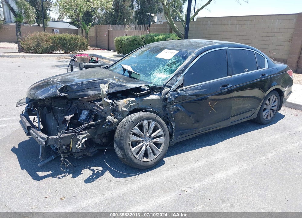 2012 HONDA ACCORD 2.4 EX-L VIN: 1HGCP2F8XCA037588