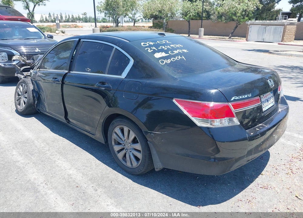 2012 HONDA ACCORD 2.4 EX-L VIN: 1HGCP2F8XCA037588