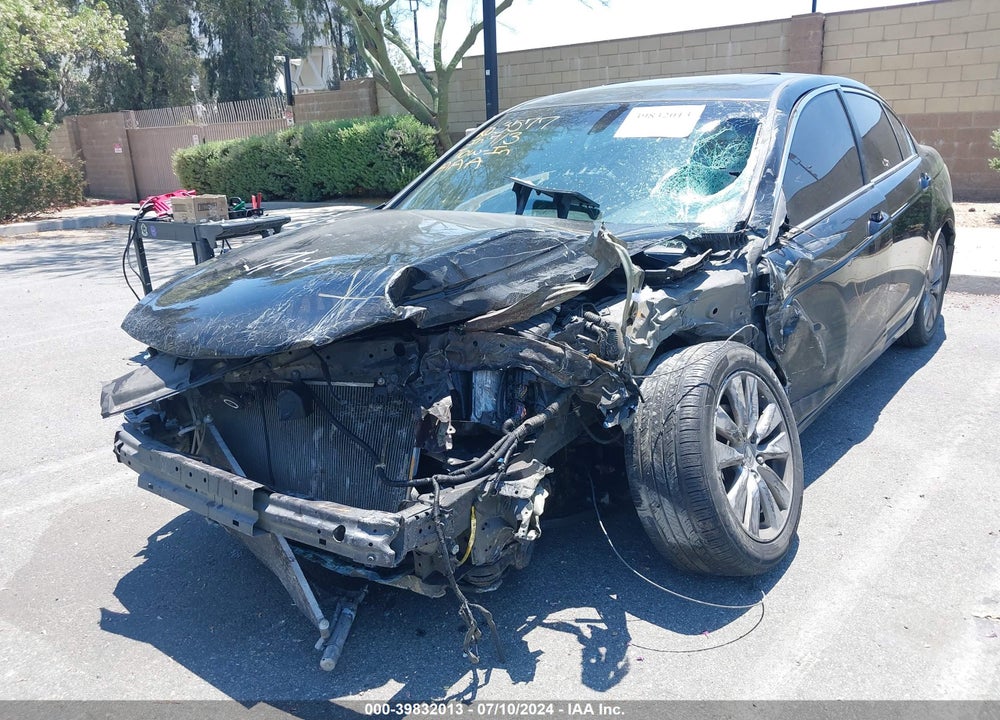 2012 HONDA ACCORD 2.4 EX-L VIN: 1HGCP2F8XCA037588