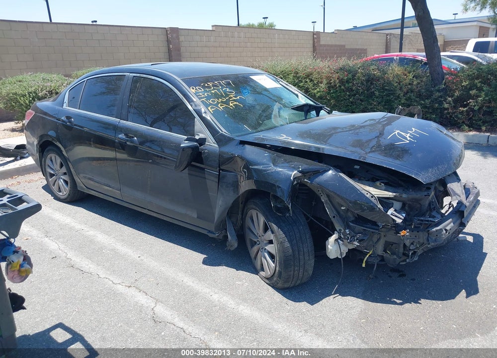 2012 HONDA ACCORD 2.4 EX-L VIN: 1HGCP2F8XCA037588