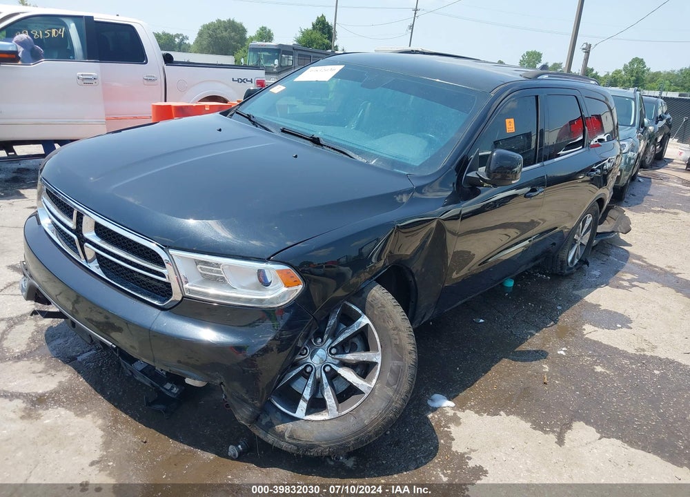 2016 DODGE DURANGO LIMITED VIN: 1C4RDHDG6GC330574