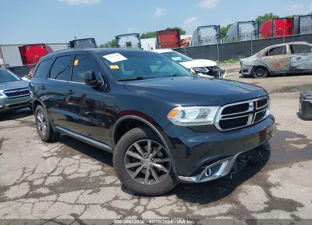 2016 DODGE DURANGO LIMITED VIN: 1C4RDHDG6GC330574