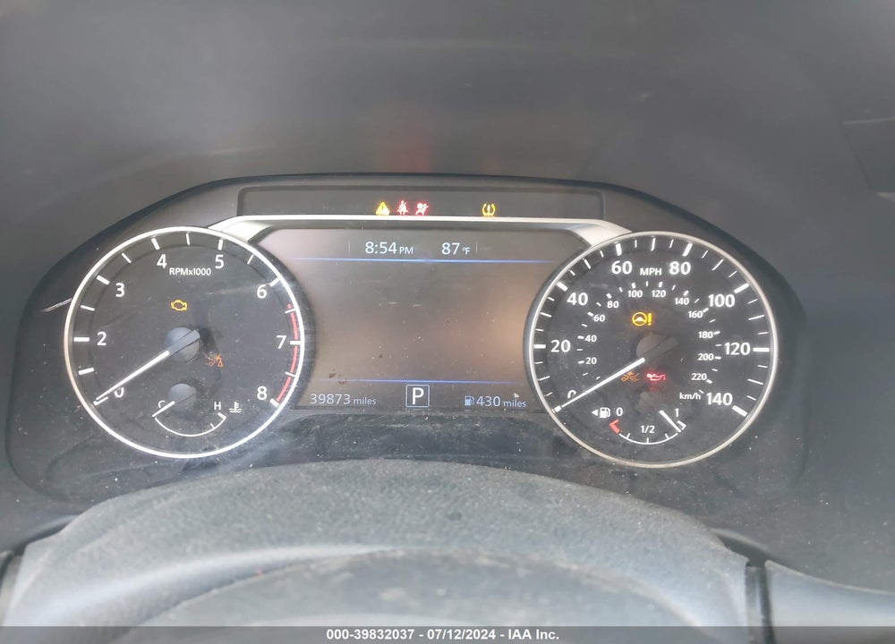 2022 NISSAN ALTIMA SV FWD VIN: 1N4BL4DV9NN386835