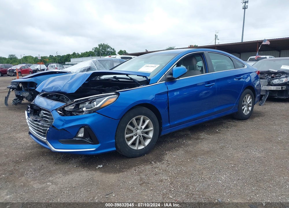 2019 HYUNDAI SONATA SE VIN: 5NPE24AF2KH763864