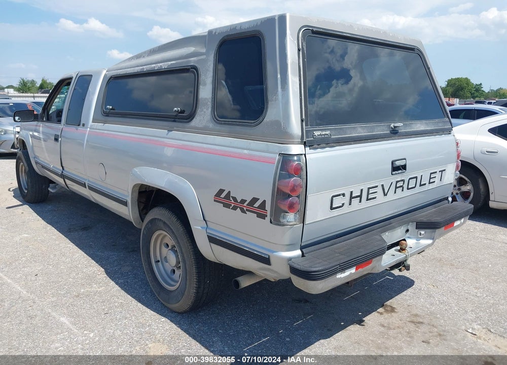 1997 CHEVROLET K2500 HD FLEETSIDE VIN: 1GCGK29RXVE172830