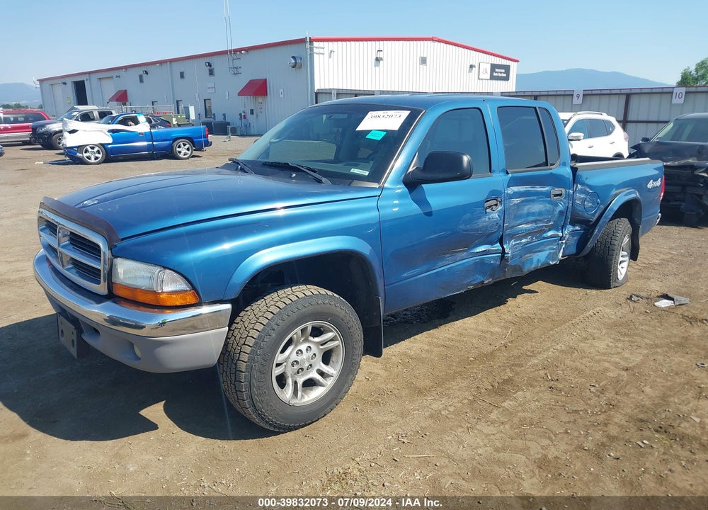 2004 DODGE DAKOTA SLT VIN: 1D7HG48N34S566935