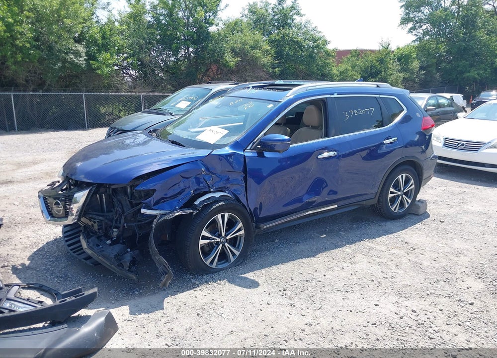 2017 NISSAN ROGUE SL VIN: 5N1AT2MV1HC788127