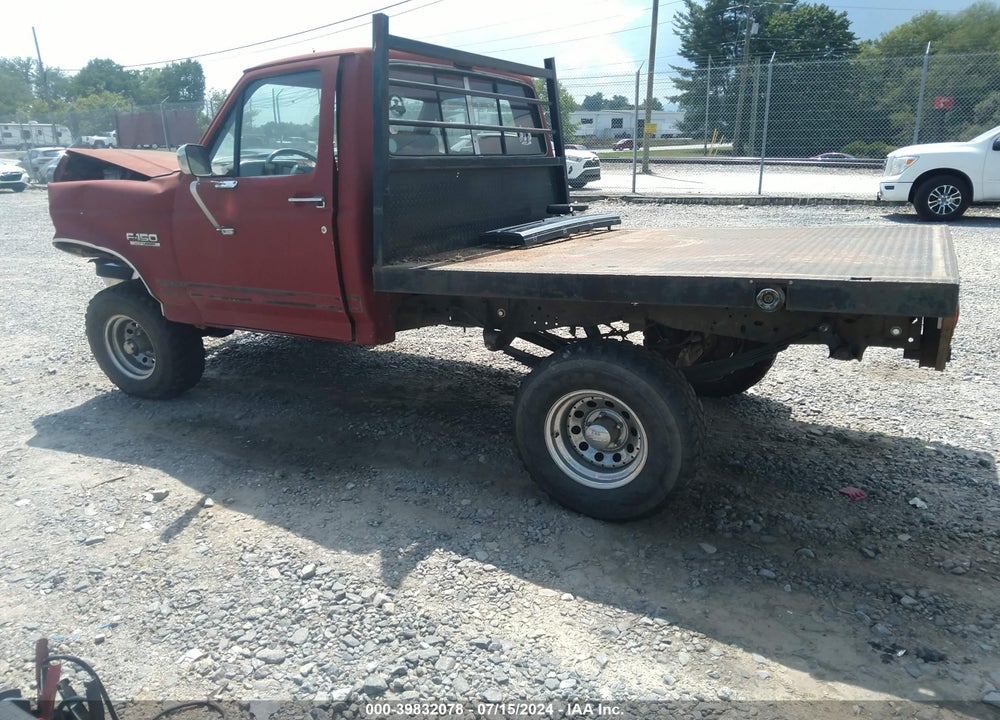 1991 FORD F150 VIN: 1FTEF14N4MNA20938