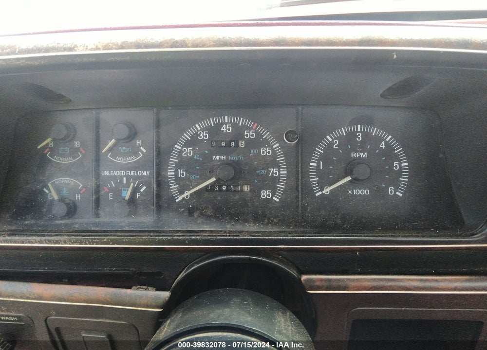 1991 FORD F150 VIN: 1FTEF14N4MNA20938
