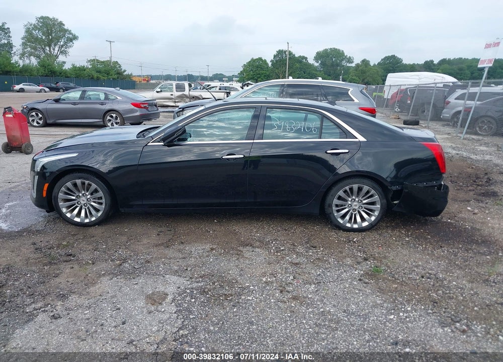 2014 CADILLAC CTS LUXURY VIN: 1G6AX5S37E0156521