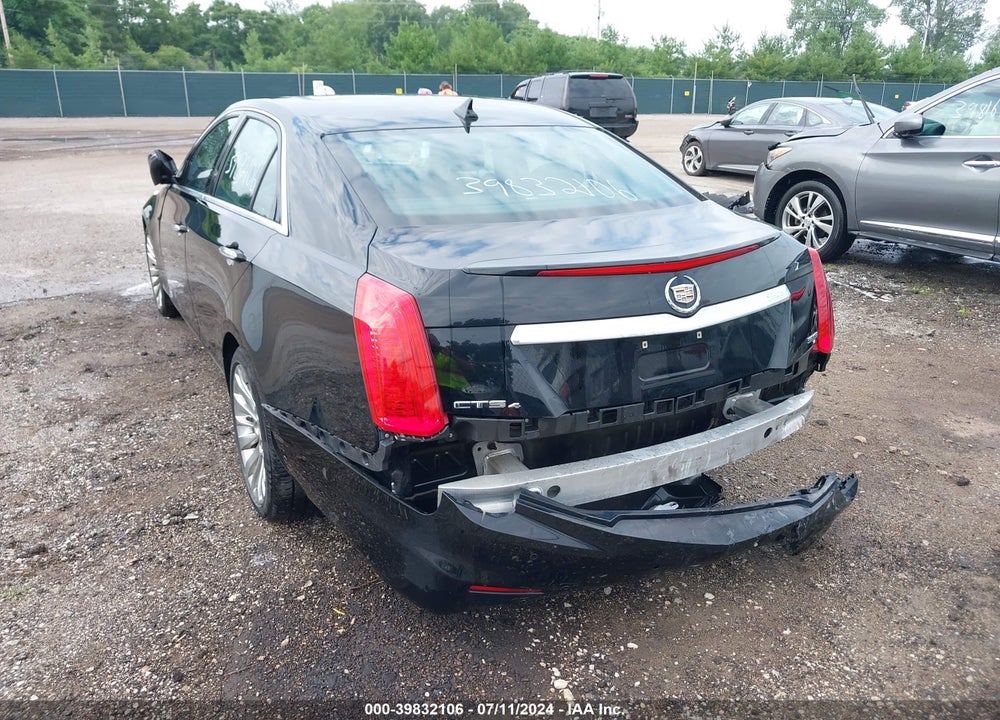 2014 CADILLAC CTS LUXURY VIN: 1G6AX5S37E0156521