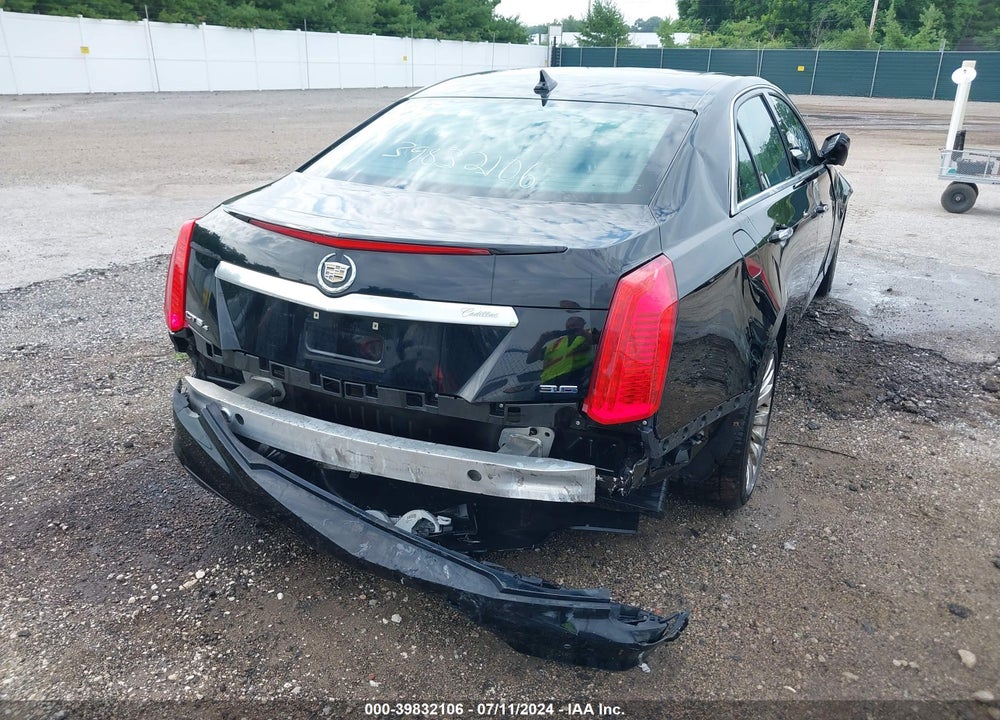 2014 CADILLAC CTS LUXURY VIN: 1G6AX5S37E0156521