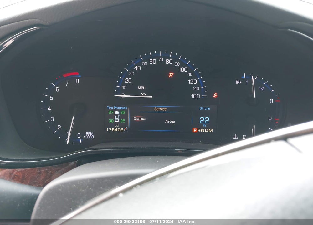 2014 CADILLAC CTS LUXURY VIN: 1G6AX5S37E0156521