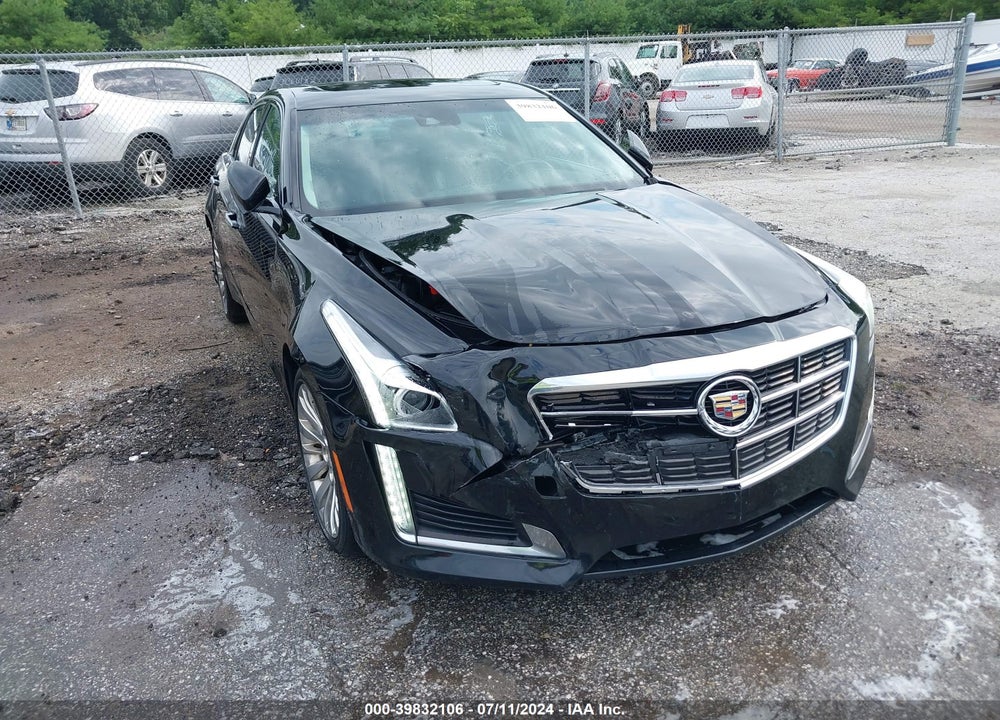 2014 CADILLAC CTS LUXURY VIN: 1G6AX5S37E0156521