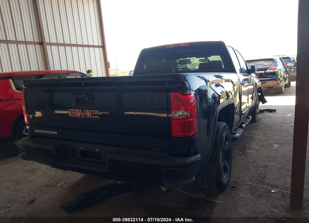 2018 GMC SIERRA 1500 VIN: 1GTR1LEH3JZ364592
