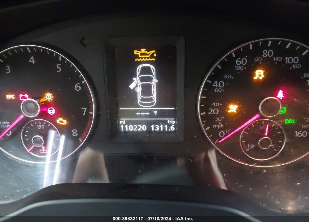 2014 VOLKSWAGEN JETTA GLI VIN: 3VW4S7AJXEM212627