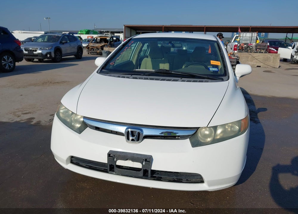 2008 HONDA CIVIC VIN: 1HGFA46558L000881
