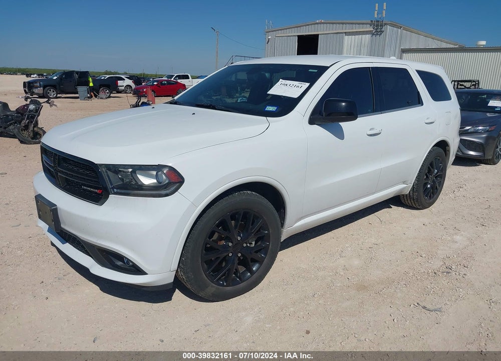 2014 DODGE DURANGO SXT VIN: 1C4RDHAG9EC975642
