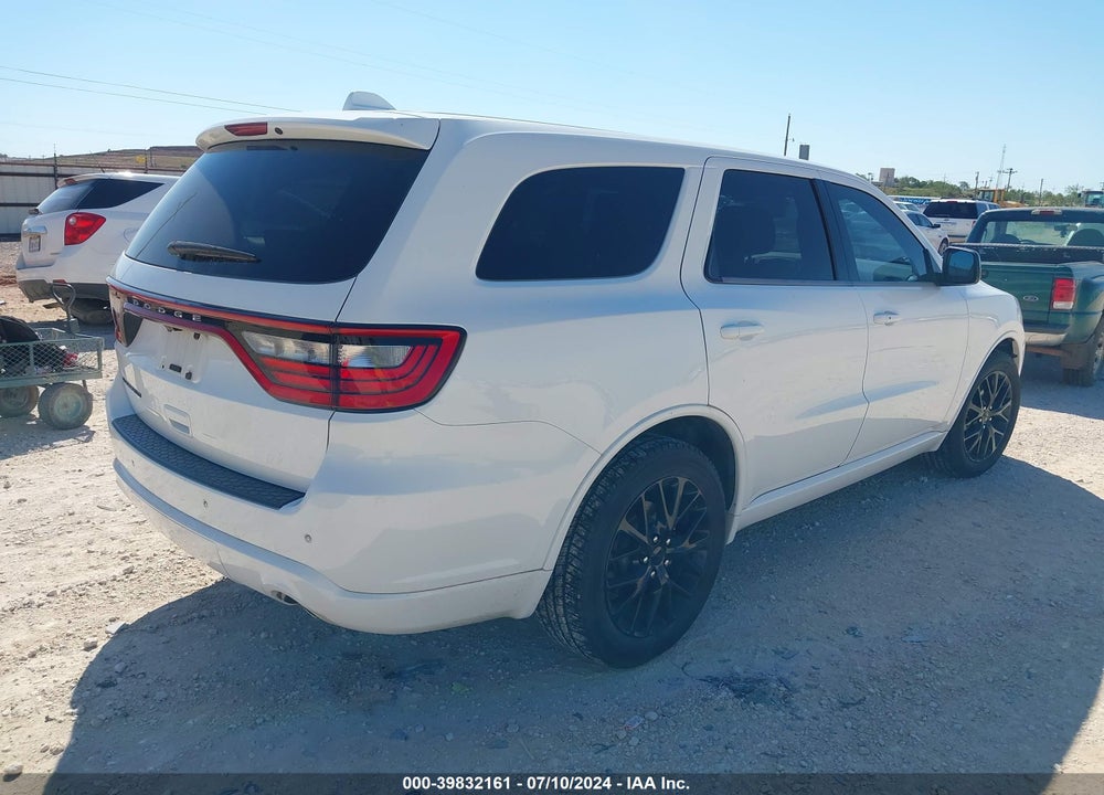 2014 DODGE DURANGO SXT VIN: 1C4RDHAG9EC975642