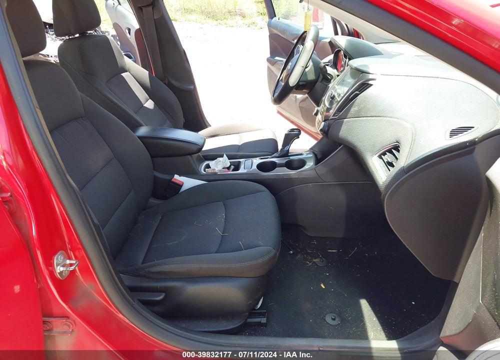 2016 CHEVROLET CRUZE LT AUTO VIN: 1G1BE5SM9G7262827